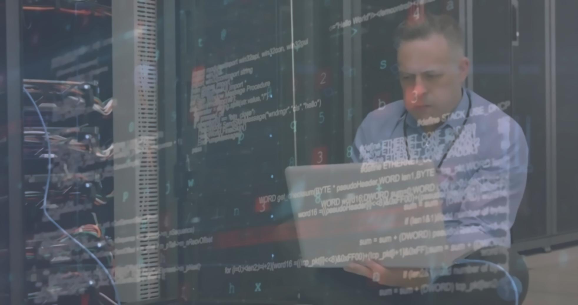 Student werkt aan casino game interface op laptop